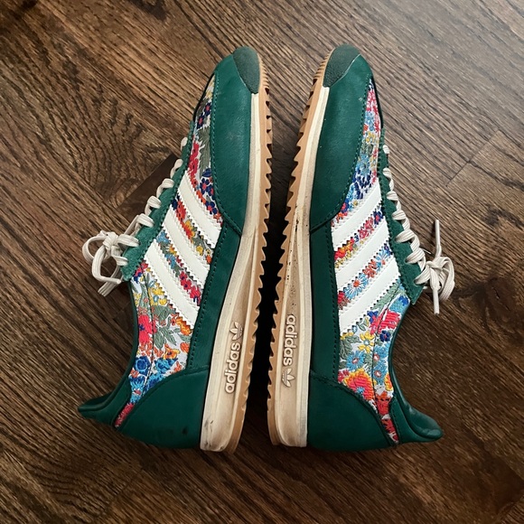 Adidas x Liberty Floral Green Gazelle Sneakers - Women's - Picture 5 of 5